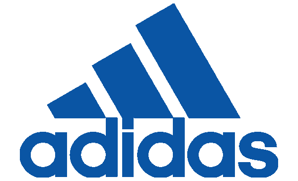 Adidas logo blue